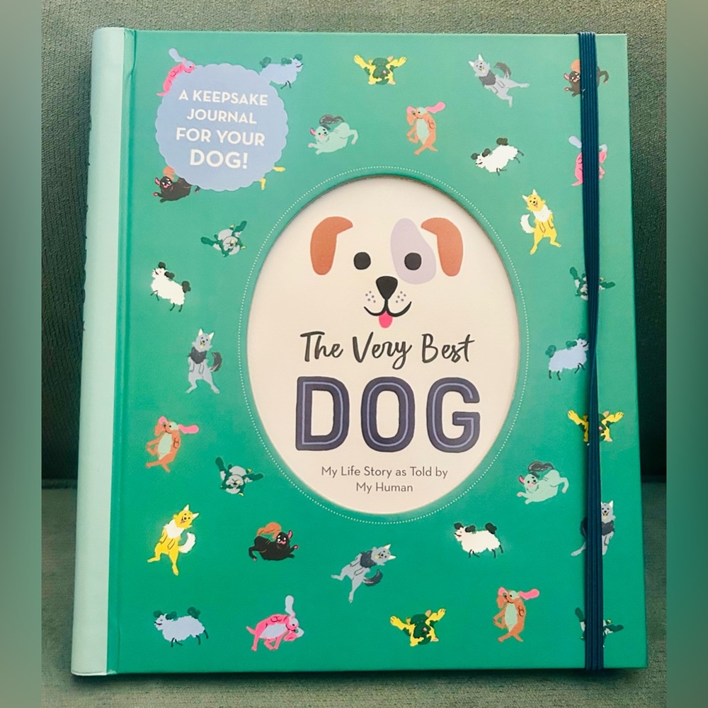 Dog Keepsake Journal Book 9.5in x 8in NWT